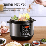 Oală sub Presiune Electrică Multifuncțională Leihmann, 6L, 1050W, 25 Programe, 10 în 1 - imagine 3