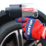 Pistol pneumatic 1/2", 610Nm, cu 3 capete (17, 19, 21 mm) – EMTOP EATL126801 - imagine 2