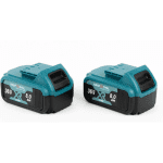 Polizor Unghiular Profesional fără Fir, cu 2 Acumulatori 36V 6Ah, 125mm, Trusă Transport - imagine 3