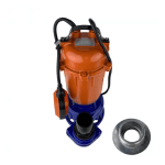Pompa de apă murdară submersibilă Campion, 3.5 kW, cu plutitor și cuțit exterior, 15 m³/h, Fontă + cuplă furtun - imagine 4