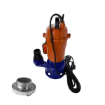 Pompa de apă murdară submersibilă Campion, 3.5 kW, cu plutitor și cuțit exterior, 15 m³/h, Fontă + cuplă furtun - imagine 3
