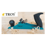 Rindea Metalică Troy 25000 – Lamă Reglabilă 44 mm, 23.5 cm, Mâner Ergonomic - imagine 3