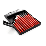 Set Dălți, Punctătoare și Dornuri, 12 Piese, Oțel Cr-V - imagine 4