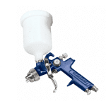 Set Pistol de Vopsit cu Manometru și Regulator Presiune Pneumatic, Înaltă Presiune Gravity, 600 ml