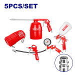 Set de 5 scule pneumatice EMTOP – EATLS0503