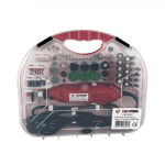 Set trusă minifreza tip biax Campion, 117 piese, 500W, 12000 RPM, variator turație - imagine 2