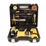 Trusă Bormașină cu Acumulatori Leihmann, 36V 5Ah, 2 Baterii, Încărcător și 30 Accesorii + Trusă Cadou 40 Piese - imagine 3