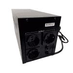 UPS Campion nJoy, 1000W / 1000VA, 220V, cu 2 Acumulatori, 3 Prize Schuko, LCD, USB & RS232 - imagine 3