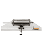 Aparat de Făcut Cârnați Vanessa, orizontal, cu ventuză, capacitate 3 kg, din inox alimentar, 3 pâlnii incluse - imagine 3