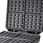 Aparat pentru Waffle și Sandwich-uri ACKILISS ACL-231, 1400W, Plăci Antiaderente, 4 Porții, Încălzire Dublă, Ușor de Curățat - imagine 4