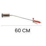 Arzător Porc cu Clapeta 60 cm, Reglabil, Portabil, Temperatură Maximă 1300°C, cu Furtun 2 M - imagine 3