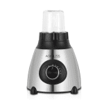 Blender Electric 2-în-1 ACKILISS, 1000W, 1.5L, Cu Funcție de Mixare și Măcinare, 6 Lame din Oțel, Argintiu, Garantie 3 Ani - imagine 5