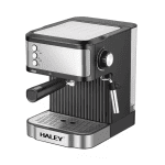 Espressor Automat HALEY, 1.8 L, 850W, 20 Bar, Sistem Semi-Automat, Argintiu/Negru - imagine 6