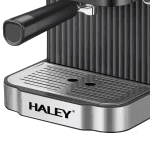 Espressor Automat HALEY, 1.8 L, 850W, 20 Bar, Sistem Semi-Automat, Argintiu/Negru - imagine 3