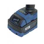 Mașină de Înșurubat cu Impact 2 în 1, Motor Brushless, 2 Acumulatori 36V 8Ah, 3 Tubulare German Meister Albastru - imagine 3