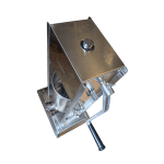 Mașină de Umplut Cârnați Manuală Verticală cu Reductor, Capacitate 3L, Inox Integral, 4 Pâlnii Incluse, Calitate Superioară Vanessa - imagine 2