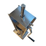 Mașină de Umplut Cârnați Manuală Verticală cu Reductor, Capacitate 5L, Inox Integral, 4 Pâlnii Incluse, Calitate Superioară Vanessa - imagine 2