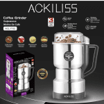 Râșniță Electrică ACKILISS ACL-7132, 300W, 600ml, Sistem cu 8 Lame din Inox, Pentru Cafea, Condimente, Ardei, Matcha și Porumb - imagine 2