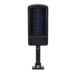 Set 3 Lămpi Solare, 10 LED-uri COB, Montare pe Perete, Cu Senzor de Mișcare și Telecomandă, Negru, Alimentare Solară - imagine 4