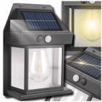 Set 6 Lămpi Solare cu Senzor de Mișcare, 3 Moduri de Iluminare, Panou Solar Eficient, IP65, 17x12x6,5 cm, Kit Montaj Inclus - imagine 5