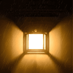 Set 6 Lămpi Solare cu Senzor de Mișcare, 3 Moduri de Iluminare, Panou Solar Eficient, IP65, 17x12x6,5 cm, Kit Montaj Inclus - imagine 3