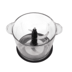 Tocător Electric pentru Legume, Fructe și Carne 3L, 500W, Vas din Sticlă 3L, 6 Lame din Inox, 2 Trepte de Viteză - imagine 4