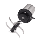 Tocător Electric pentru Legume, Fructe și Carne 3L, 500W, Vas din Sticlă 3L, 6 Lame din Inox, 2 Trepte de Viteză - imagine 3