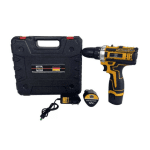 Bormașină Autofiletantă German Meister, 12V, cu Percuție, 2 Acumulatori și Trusă 26 Accesorii