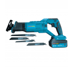 Fierăstrău Sabie WERSTIL, 21V 8Ah, cu 2 Acumulatori, 4 Pânze + 5 Pânze Cadou pentru Oase, 0–3300/min - imagine 4