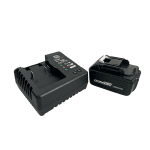 Flex German Meister 24V 5Ah, cu 2 Acumulatori, Ø125 mm, 9000 rpm, M14x2 - imagine 5