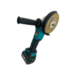 Flex German Meister 24V 5Ah, cu 2 Acumulatori, Ø125 mm, 9000 rpm, M14x2 - imagine 2