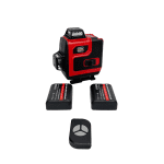 Kit Nivelă Laser 360° German Meister, Laser Verde 4×360°, Trepied + Ochelari + Accesorii, Model Profesional - imagine 5