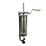 Masina de Umplut Carnati Verticala 3 kg Inox, 4 Palnii Incluse, Sistem de Prindere cu Menghina - imagine 2