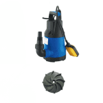 Pompa Submersibilă Kepeida Italy QDXN370F, 0.5 HP, Debit 90 L/min, Înălțime 6 m, 1”, pentru Apă Murdară cu Plutitor, Bobinaj Cupru