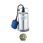 Pompa Submersibilă Kepeida Italy QSP750F, 1 HP, Debit 185 L/min, Înălțime 10 m, Oțel Inoxidabil, Cu Flotor, Bobinaj Cupru