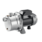 Pompa de Suprafață Kepeida Italy JS 370, 0.5 HP, Debit 40 L/min, Înălțime 32 m, Aspirație 9 m, Corp Inox, Rotor Alamă