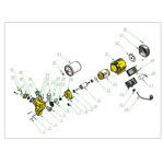 Pompa de Suprafață Kepeida Italy PM60-400KR, 0.53 HP, Debit 42 L/min, Înălțime 35 m, Aspirație 8 m, Corp Fontă, Rotor Alamă - imagine 2