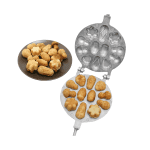 Set „Colecția Gospodinei” – Formă Nuci + Formă cu 6 Modele Asortate, Aluminiu Dur, Premium - imagine 2
