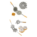 Set „Dulciuri ca odinioară” – 2 forme premium pentru prăjituri de casă (nuci & mini-tarte)