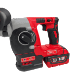 Trusă German Meister 4-în-1 Brushless, Model Nou, cu 4 Acumulatori 36V 8Ah + 2 Încărcătoare, Impact 350 Nm, Flex Ø125 mm, Rotopercutor 3J, Autofiletantă - imagine 4