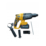 Trusă German Meister 4-în-1, 128V 8Ah cu 2 Acumulatori, Rotopercutor 26 mm, Flex Ø125 mm, Autofiletantă și Impact 320 Nm - imagine 4
