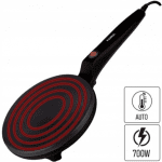 Aparat pentru Clătite Floria ZLN7910, 700W, Placă 20 cm, Strat Antiaderent, Negru - imagine 2