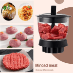 Blender 3 în 1, 2000W, 1.5L, 5 Viteze + Pulse, Tocător 0.7L, Râșniță 0.25L, Lame Inox, Fără BPA - imagine 3