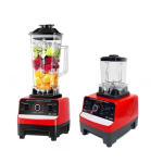 Blender Profesional 2 în 1, 4500W, 2.5L, 15 Viteze, Motor din Cupru, 4 Lame Inox 3D, Zdrobire Gheață, Autocurățare
