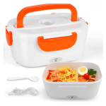 Caserolă Electrică pentru Încălzire Mâncare, 40W, 1.05L, Lunchbox cu Compartimente, 220V