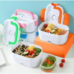 Caserolă Electrică pentru Încălzire Mâncare, 40W, 1.05L, Lunchbox cu Compartimente, 220V - imagine 3