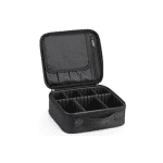 Geantă Cosmetice Tip Valiză, Negru, Compartimente Reglabile, Buzunare Multiple, Mâner, 26×9×22 cm - imagine 2