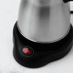 Ibric Electric fără Fir pentru Cafea Turcească, 600W, 6 Cești, Oțel Inoxidabil, Rotire 360°, Inox/Negru - imagine 3