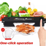 Aparat De Vidat Si Sigilat Pungi
Alimentare Vacuum Sealer ( carne ,
legume , fructe , 10 pungi incluse ) - imagine 2