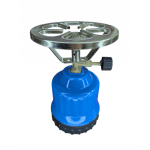Arzator Camping Portabil, Compact, Cu Cartus Butelie, Reglaj Flacara, Ideal Pentru Drumetii, Pescuit, Excursii, Gatit Rapid Si Sigur In Aer Liber